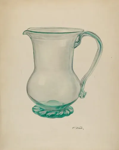 Glass Water Pitcher 3
