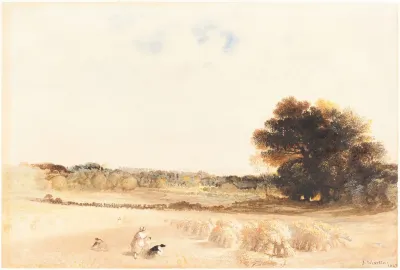 Gleaners In The Wheat Field