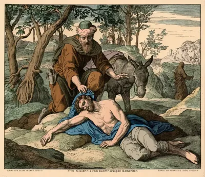 Gleichnis Vom Barmherzigen Samariter The Parable Of The Good Samaritan