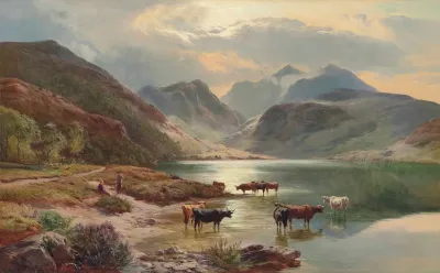 Glencoe From Loch Leven Scotland