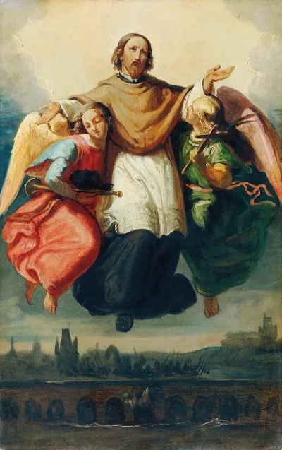 Glorie Des Heiligen Johannes Von Nepomuk