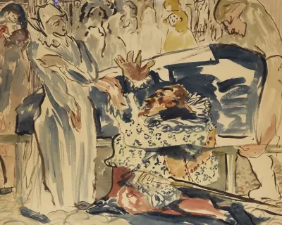 Gloucester And Princess Anne Scene From Shakespeares Richard Iii