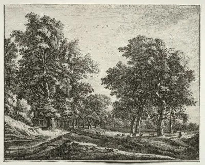Goats Under The Trees