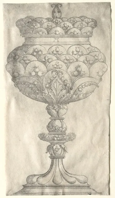 Goblet With Lillies Of The Valley