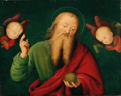 God The Father With Angels 2