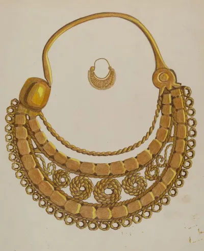 Gold Earring