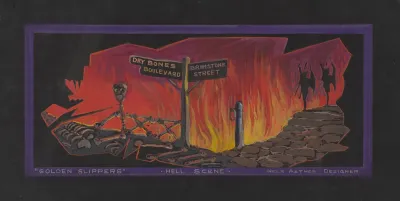 Golden Slippers Hell Scene