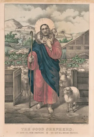 Good Shepherd Je Suis El Bon Pasteur