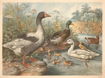 Goose And Duck