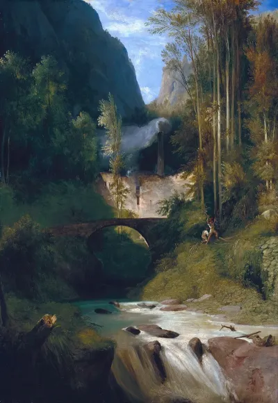 Gorge Near Amalfi