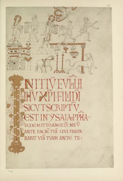 Gospels Of Matilda Countess Of Tuscany 1055 1115 Pl 09