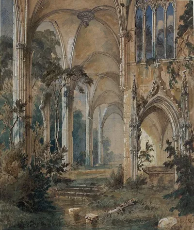 Gothic Church Ruin 2