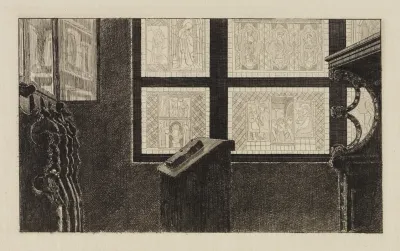 Gothisches Zimmer Im Kunstgewerbe Museum