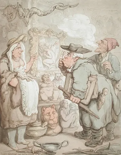 Gouty Gulston The Antiquarian At Antwerp