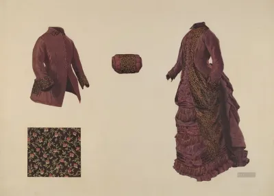 Gown Coat And Muff