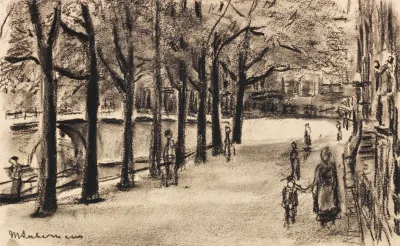 Gracht In Amsterdam Mit Brucke