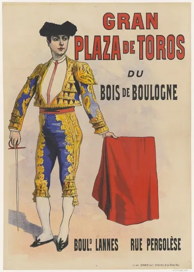 Gran Plaza De Toros Du Bois De Boulogne Boul Lannes Rue Pergolese