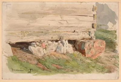 Granary Foundations In Domaniewo
