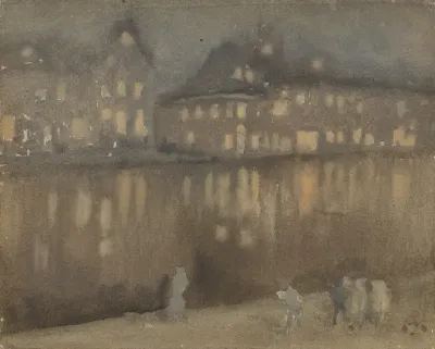 Grand Canal Amsterdam Nocturne