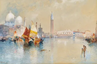 Grand Canal In Venice
