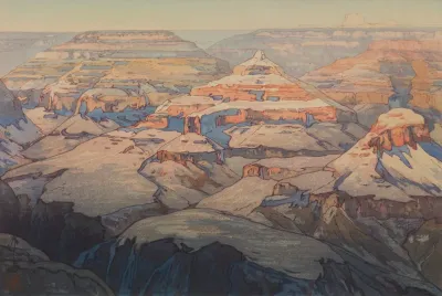 Grand Canyon From The Series The United States