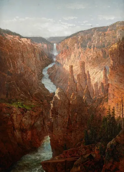 Grand Canyon Yellowstone River Wyoming