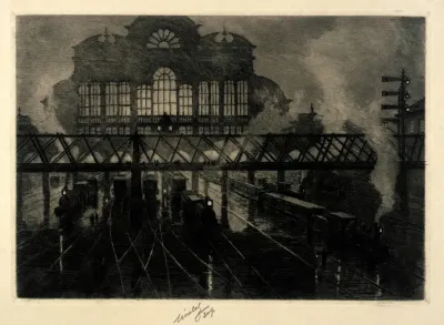 Grand Central Station At Night