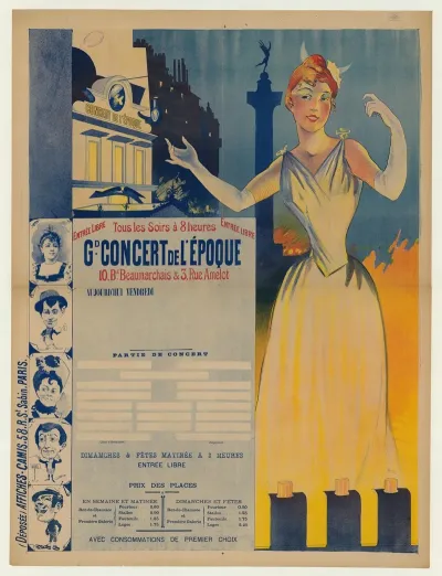 Grand Concert De Lepoque 10 Bd Beaumarchais 3 Rue Amelot Entree Libre Aujourdhui Vendredi