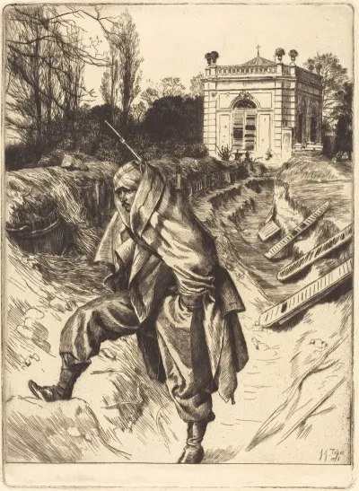 Grand Garde Souvenir Du Siege De Paris