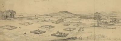 Grand Review Of Gen N P Bankss Corps At Little Washington Va