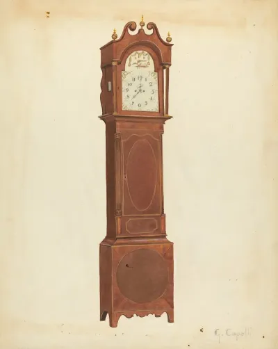 Grandfather Clock 12