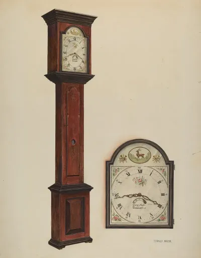 Grandfather Clock 17