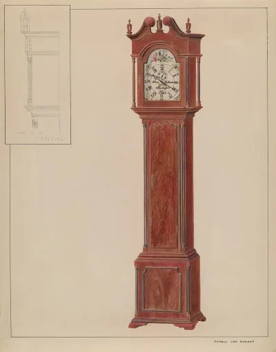 Grandfathers Clock Timepiece 2