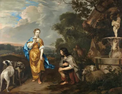 Granida And Daiphilo Double Portrait Of A Young Couple