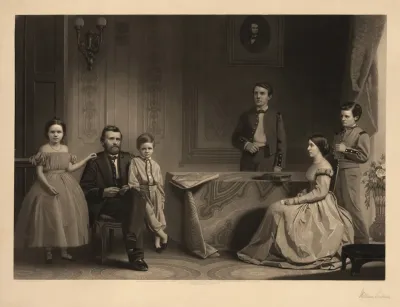 Grant And His Family