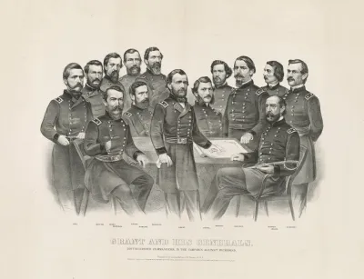 Grant And His Generals Distinguished Commanders In The Campaign Against Richmond