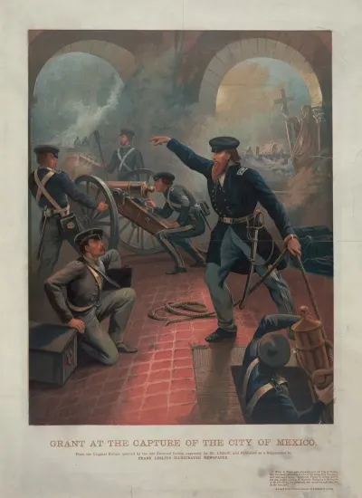 Grant At The Capture Of The City Of Mexico