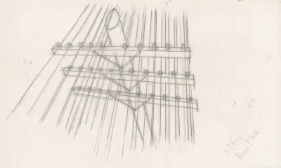 Graphic Designs For Fortune Magazine Study Of Telephone Poles 2
