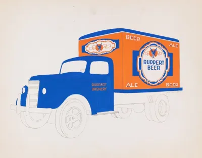 Graphic Designs For Ruppert Beer And Ale Truck Project