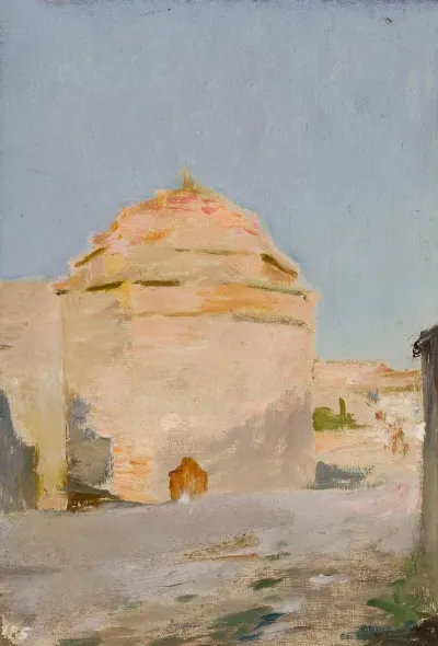 Grave Of Maria Potocka In Bakhchisaray From The Journey To Crimea