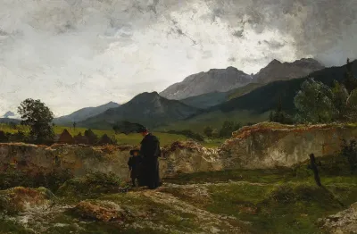 Graveyard In The Mountains