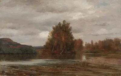 Gray Day On The Esopus