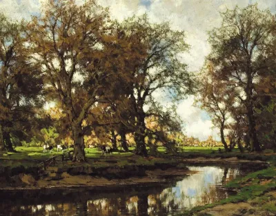 Grazing At The Vordense Beek