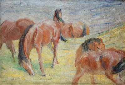 Grazing Horses I