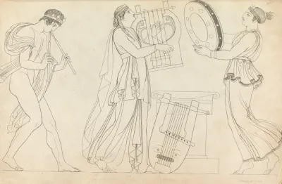 Grecian Musical Performers