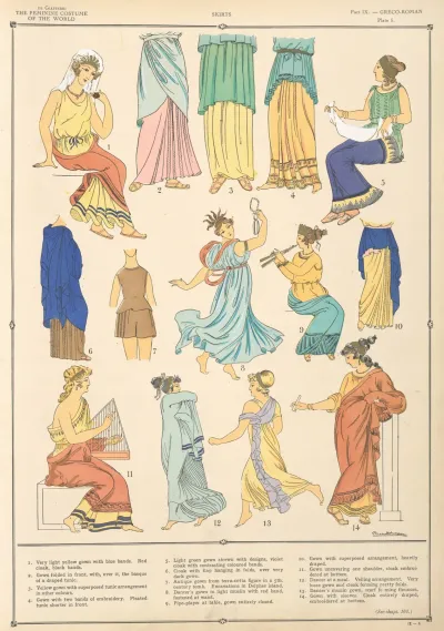 Greco Roman Skirts