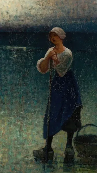 Green Fisherwoman