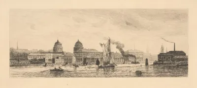 Greenwich From The Thames