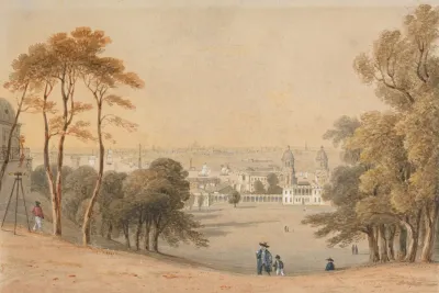 Greenwich London In The Distance