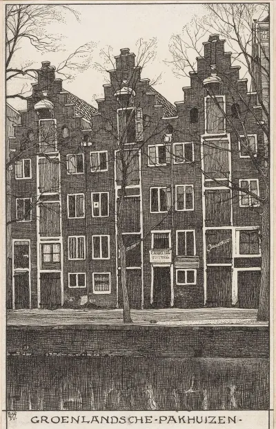 Groenlandsche Pakhuizen Te Amsterdam
